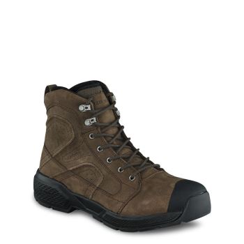 Red Wing Exos Lite 6-inch Waterproof Soft Toe Wandelschoenen Heren DonkerBruin - 985